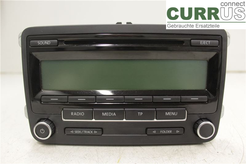 VW GOLF VI     09-13 Radio CD / Multimedia panel 5M0035186AA CAXA