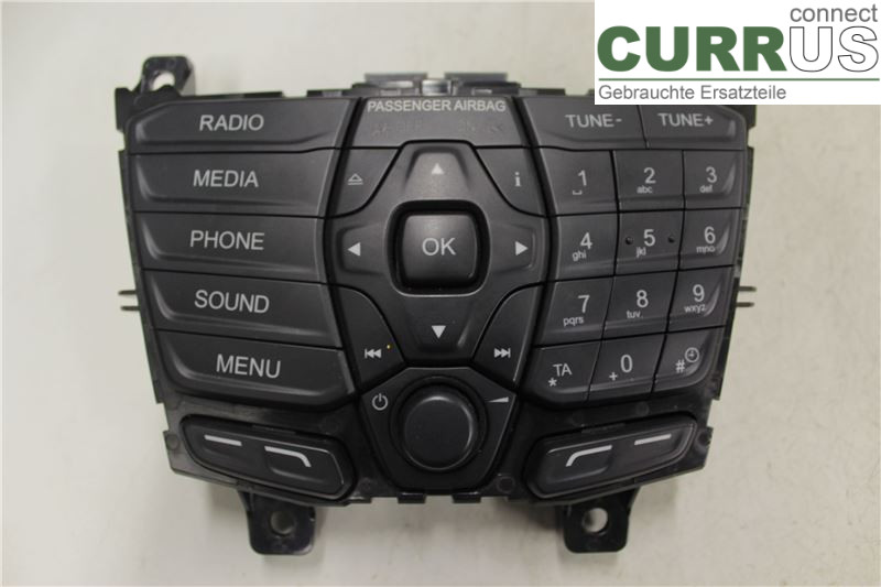 FORD TRANSIT SKÅP/BUSS 14- Radio-CD-/Multimedia-Panel GK2T-18K811-CB 
