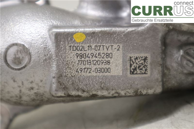 CITROEN BERLINGO  08-18 Turbo charger 9804945280  DV6FE FAP