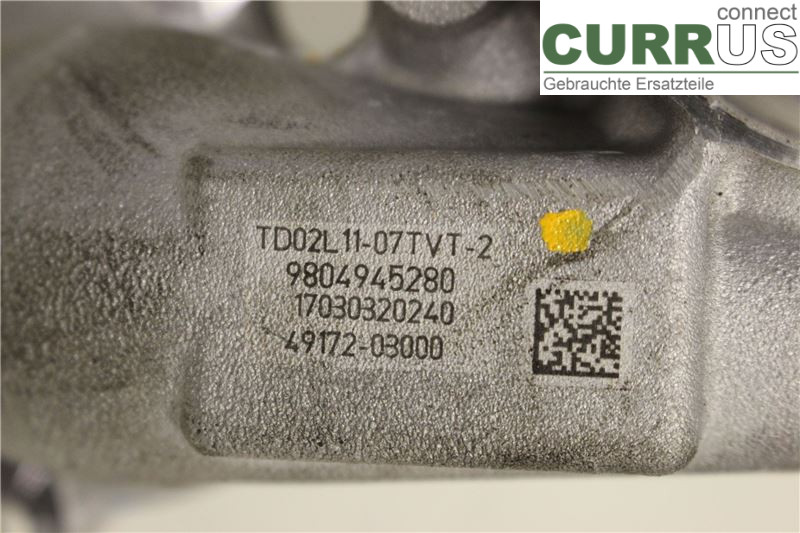 CITROEN BERLINGO  08-18 Turbocompresseur 98 049 452 80	 BHY