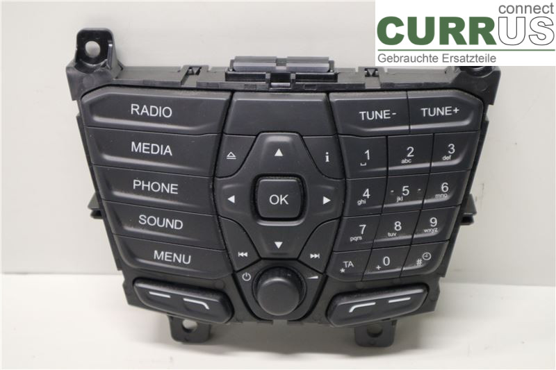 FORD TRANSIT SKÅP/BUSS 14- Radio-CD-/Multimedia-Panel GK2T-18K811-DB CR TC 