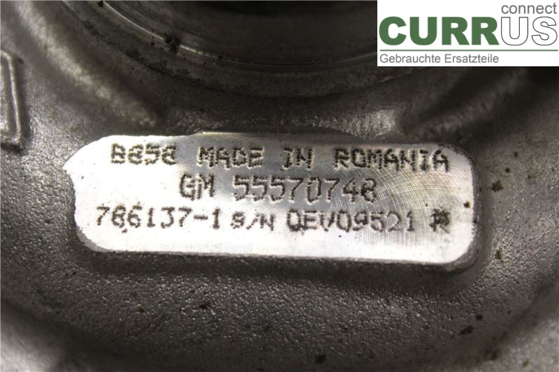 OPEL INSIGNIA  09-16 Turbo charger 55566448 A20DTH