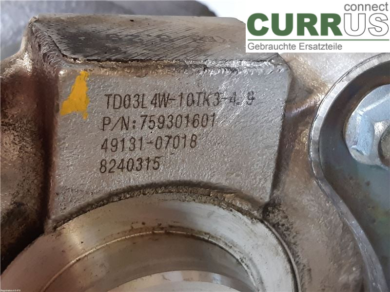 BMW 3 E90/91 SED/TOU 05-12 Turbo charger 11657593016 N54-B30A
