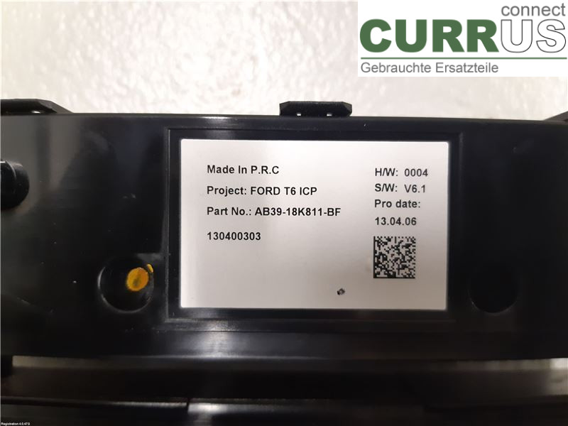FORD RANGER EU 12-23 Radio CD / Multimedia panel 5264362 QJ2R
