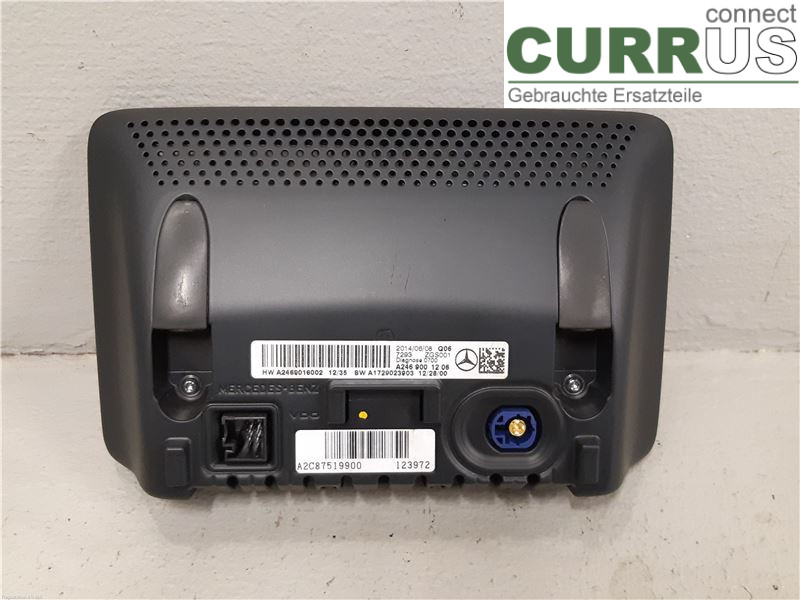 MB CLA-CLASS (C117/X117)  13-19 Radio CD / panel multimedialny A2469001206 OM651.930