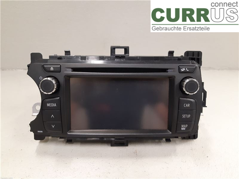 TOYOTA YARIS       12-14 Radio CD / Multimedia panel 86140-0D010 1NR-FE