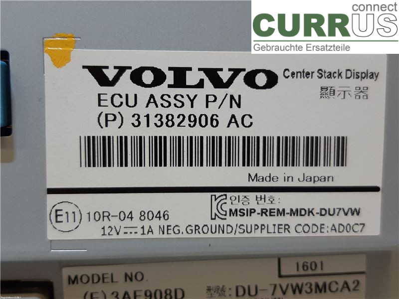 VOLVO V40  12-19 car-part-types.display 36011464 D4204T8