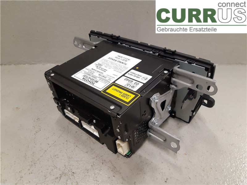 TOYOTA PRIUS ZVW30  09- Radio CD / Multimedia panel 86120-47330 2ZR-FXE