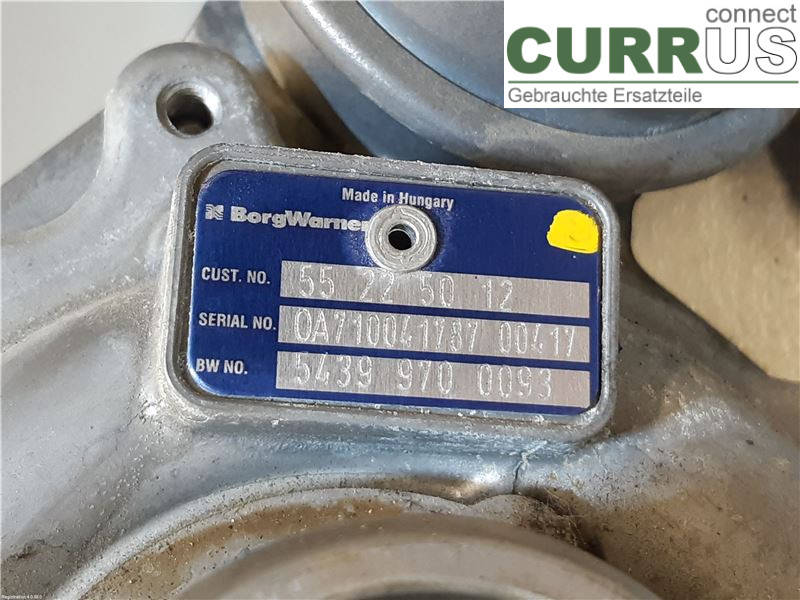SUZUKI SX4     10-13 Turbo charger 1390079J80 D20AA