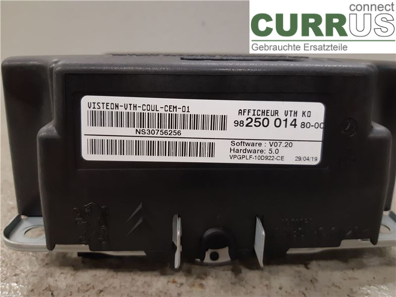 TOYOTA PROACE II  16- car-part-types.display 9825001480 4WZ-FTV