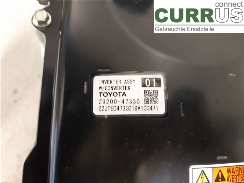 TOYOTA COROLLA 19- Power distribution controller G920047330 2ZR-FXE