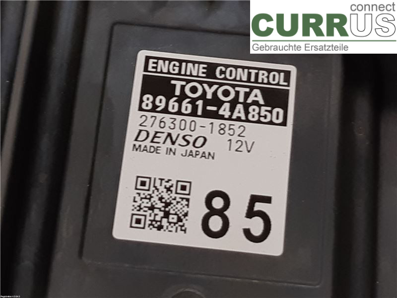 TOYOTA RAV4  19- Engine Control Unit (ECU) 89661-4A850 A25A-FXS