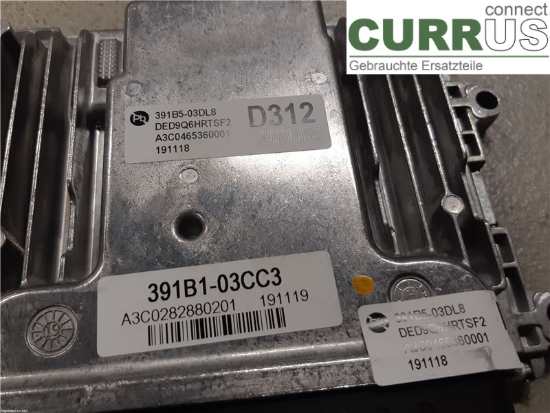 KIA NIRO (DE) 17- Engine Control Unit (ECU) 391B5-03DL8 G4LE6