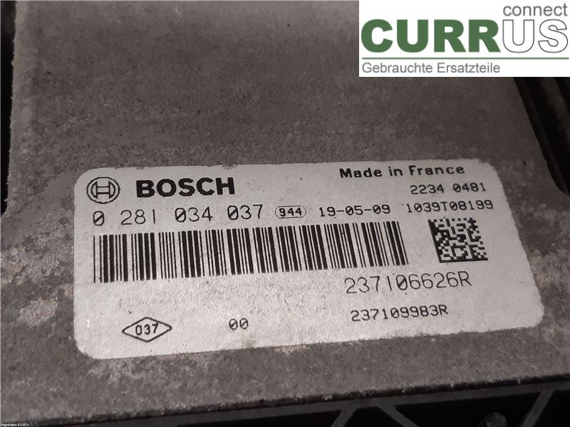 NISSAN NV300  16- Motorstyrningsenhet (ECU) 237106626R R9M