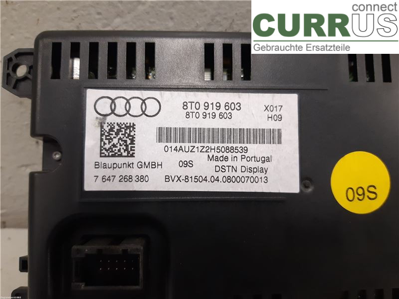AUDI A4/S4  08-11 car-part-types.display 8T0919603 CABB