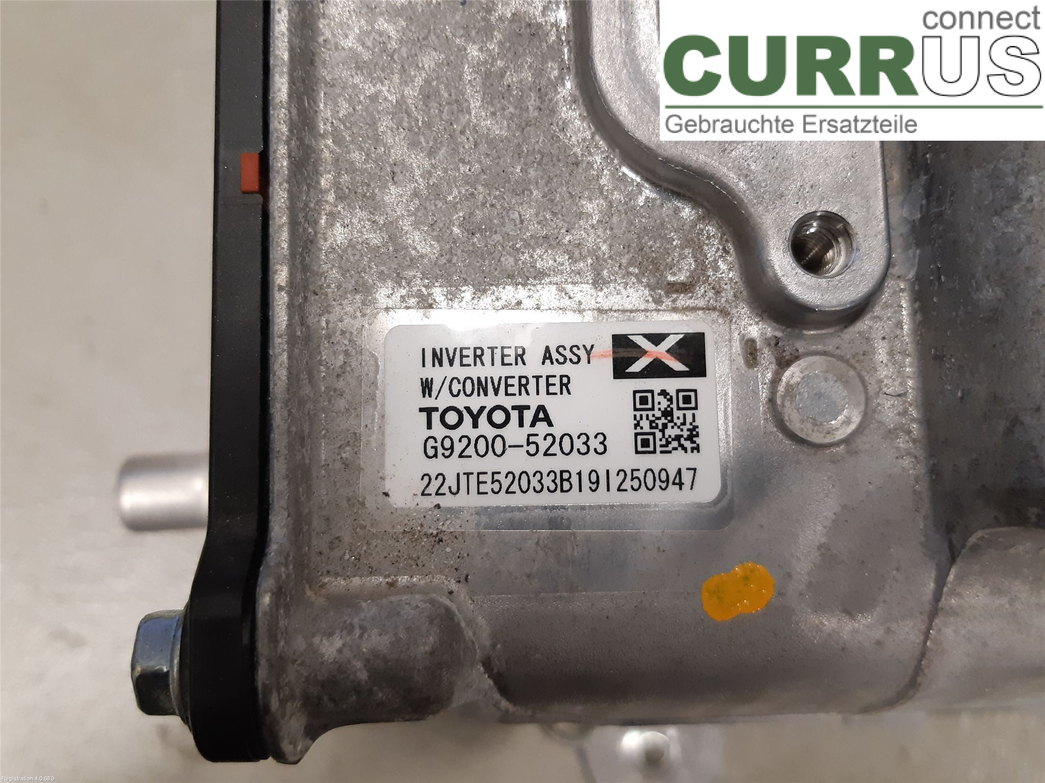 TOYOTA YARIS  15-20 Convertisseur / onduleur - électrique G9200-59047 1NZ-FXE