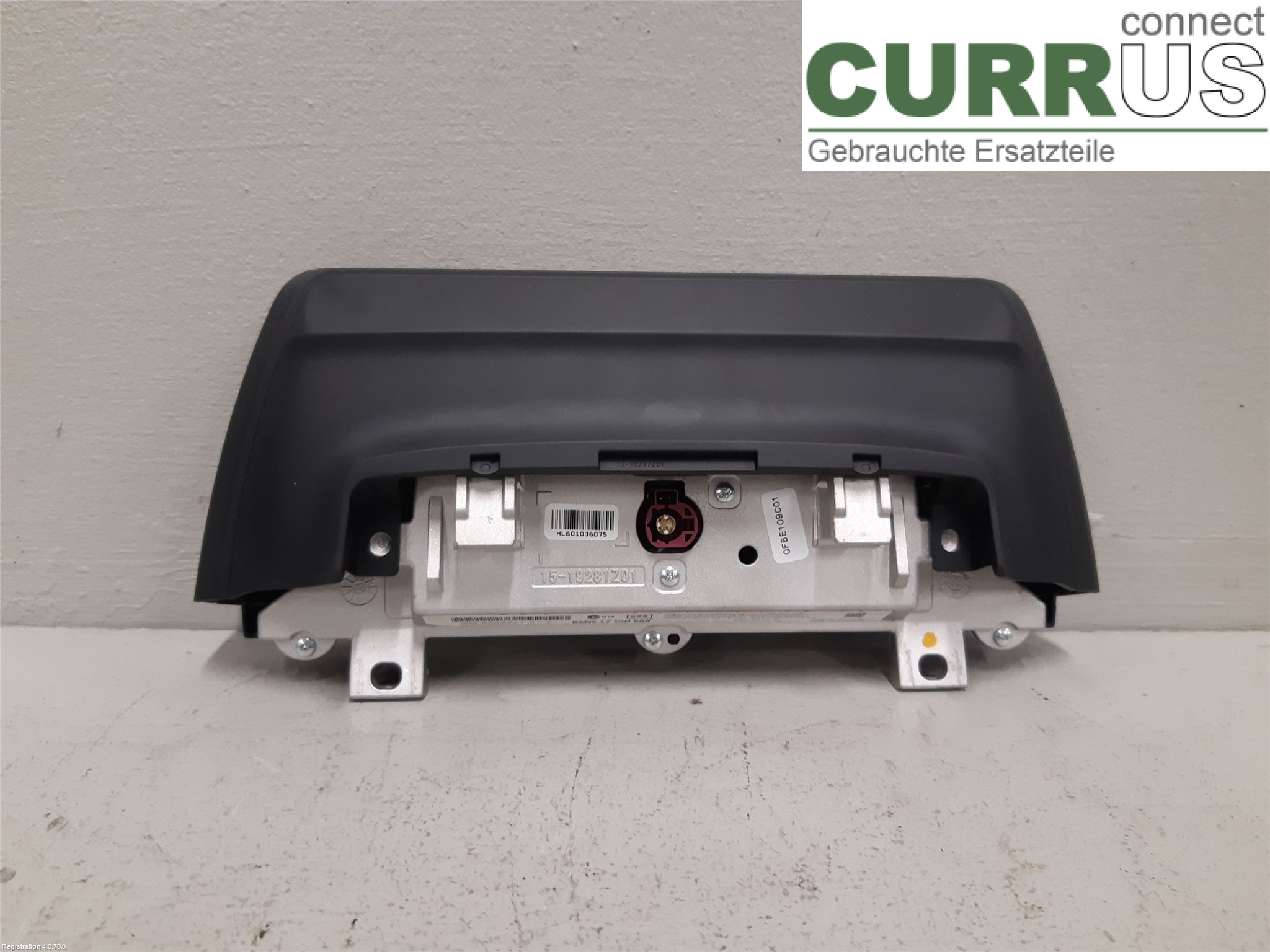 BMW 3 F30/F31/F80    12-19 Control display 65509292247 N20-B20A