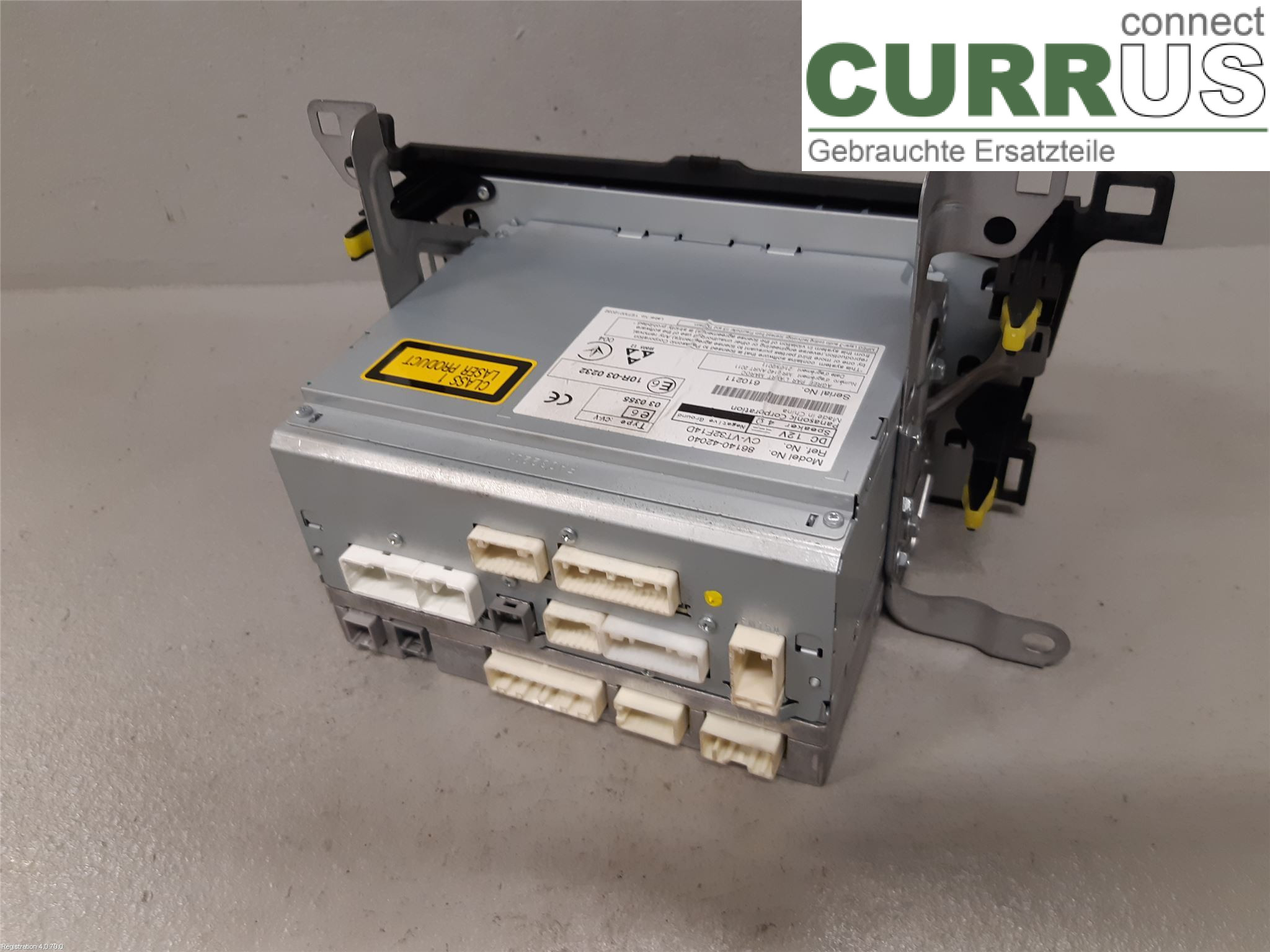 TOYOTA RAV4  13-18 Radio CD / Multimedia panel 86140-42040 3ZR-FAE