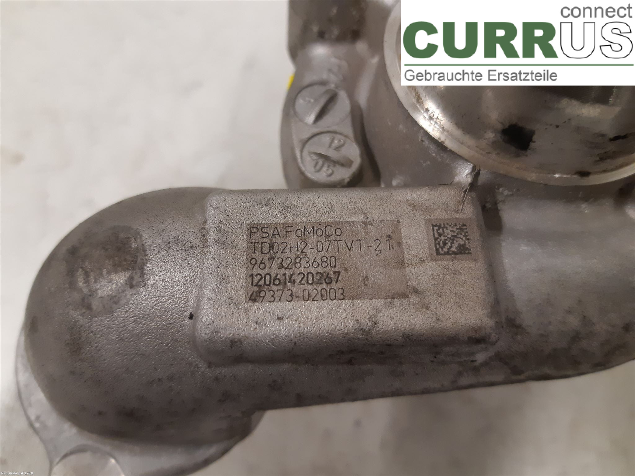 CITROEN C4 II  11-18 Turbocompresseur 0375Q9 9HP