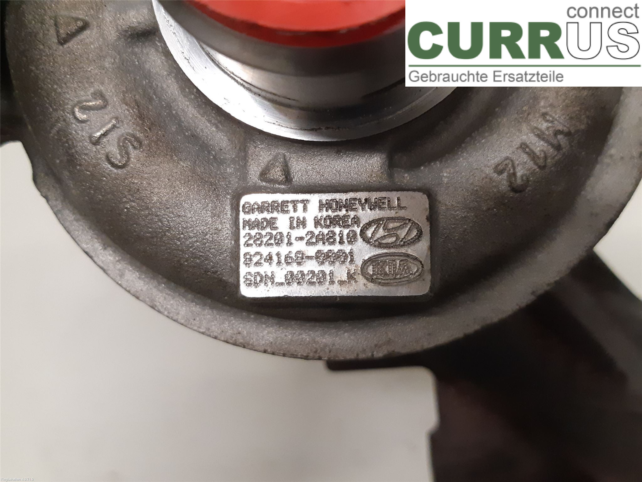 HYUNDAI i40  16-18 Turboladdare 282012A810 D4FD