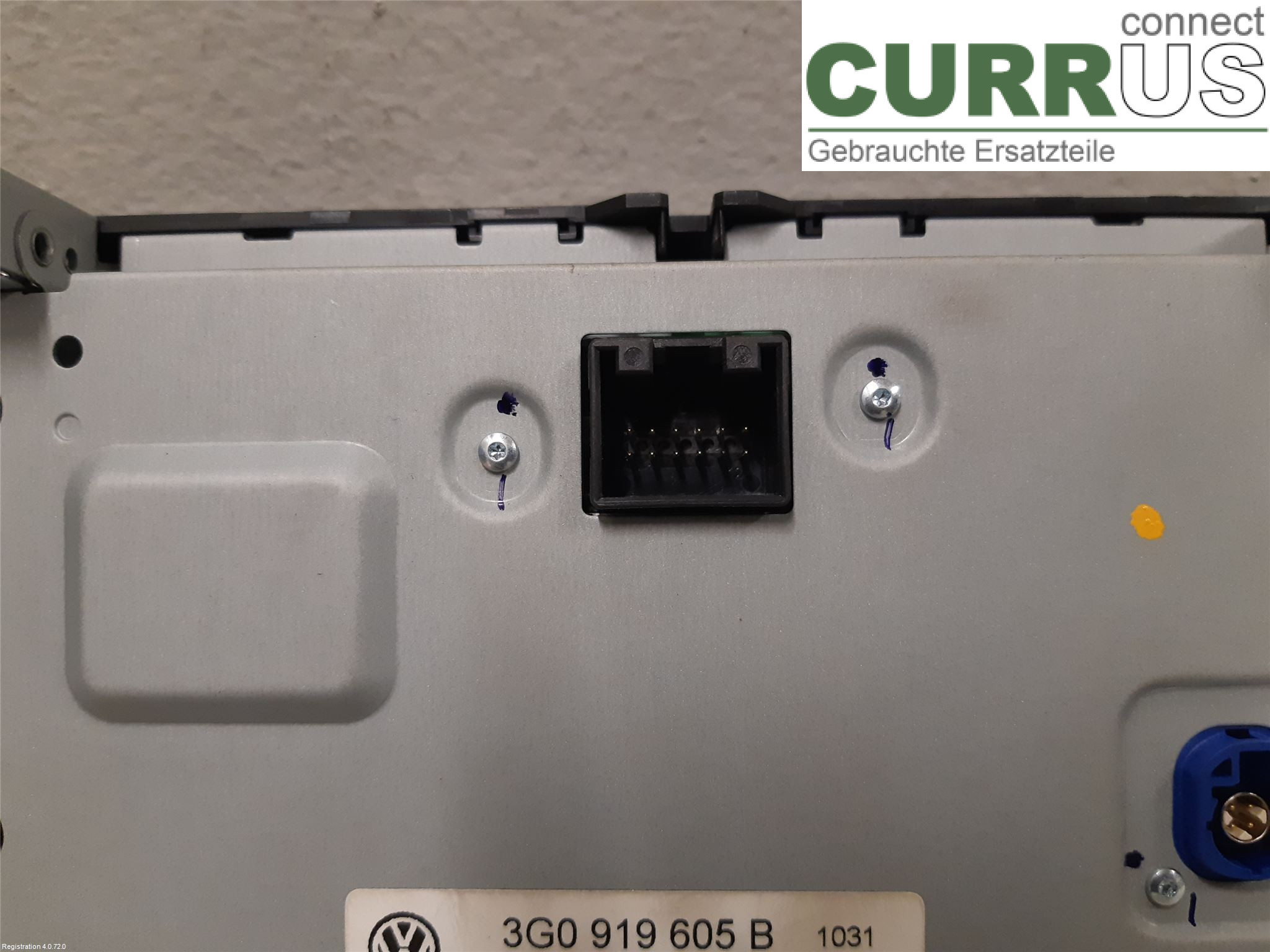 VW GOLF / E-GOLF VII   13-20 Radio CD / Multimedia panel 3G0919605B CUNA