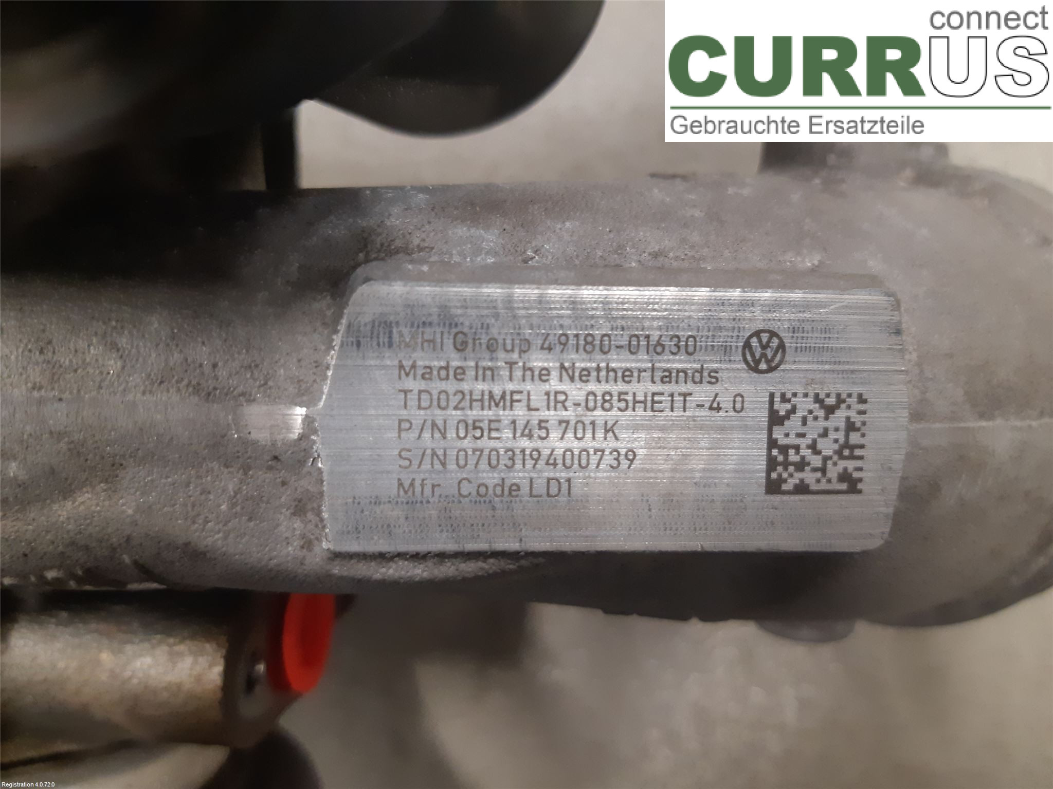 AUDI A3/S3 8V  13-20 Turbo charger 05E145701K DADA