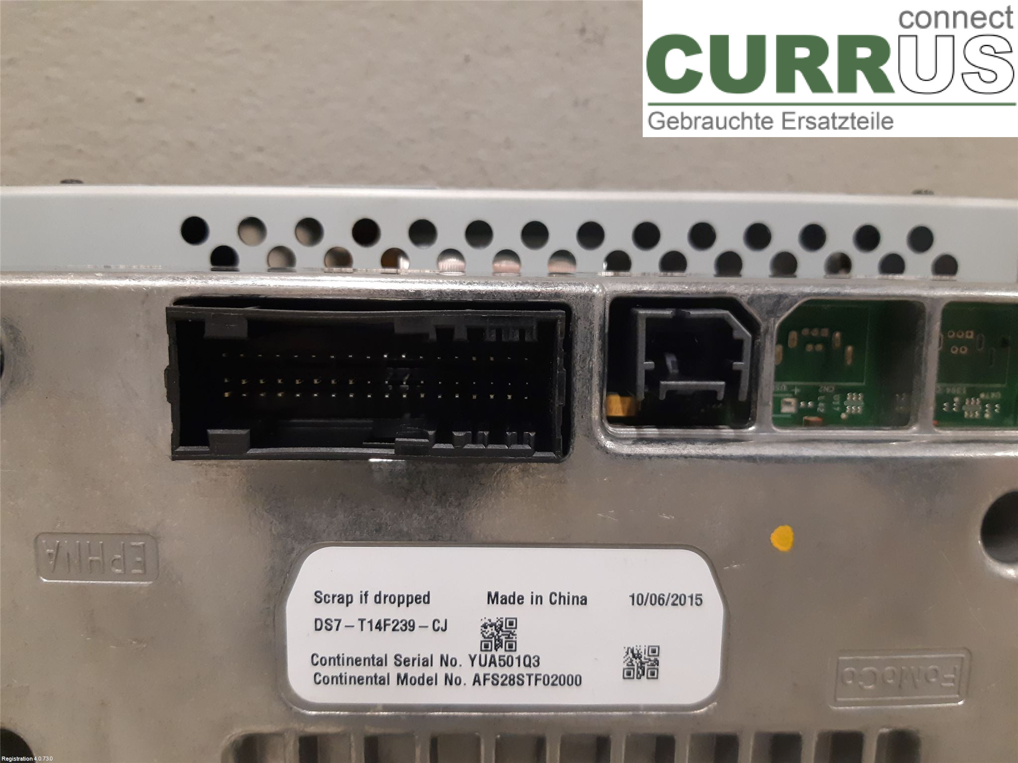 FORD MONDEO    15- Radio CD / Multimedia panel 5308885 T8CC