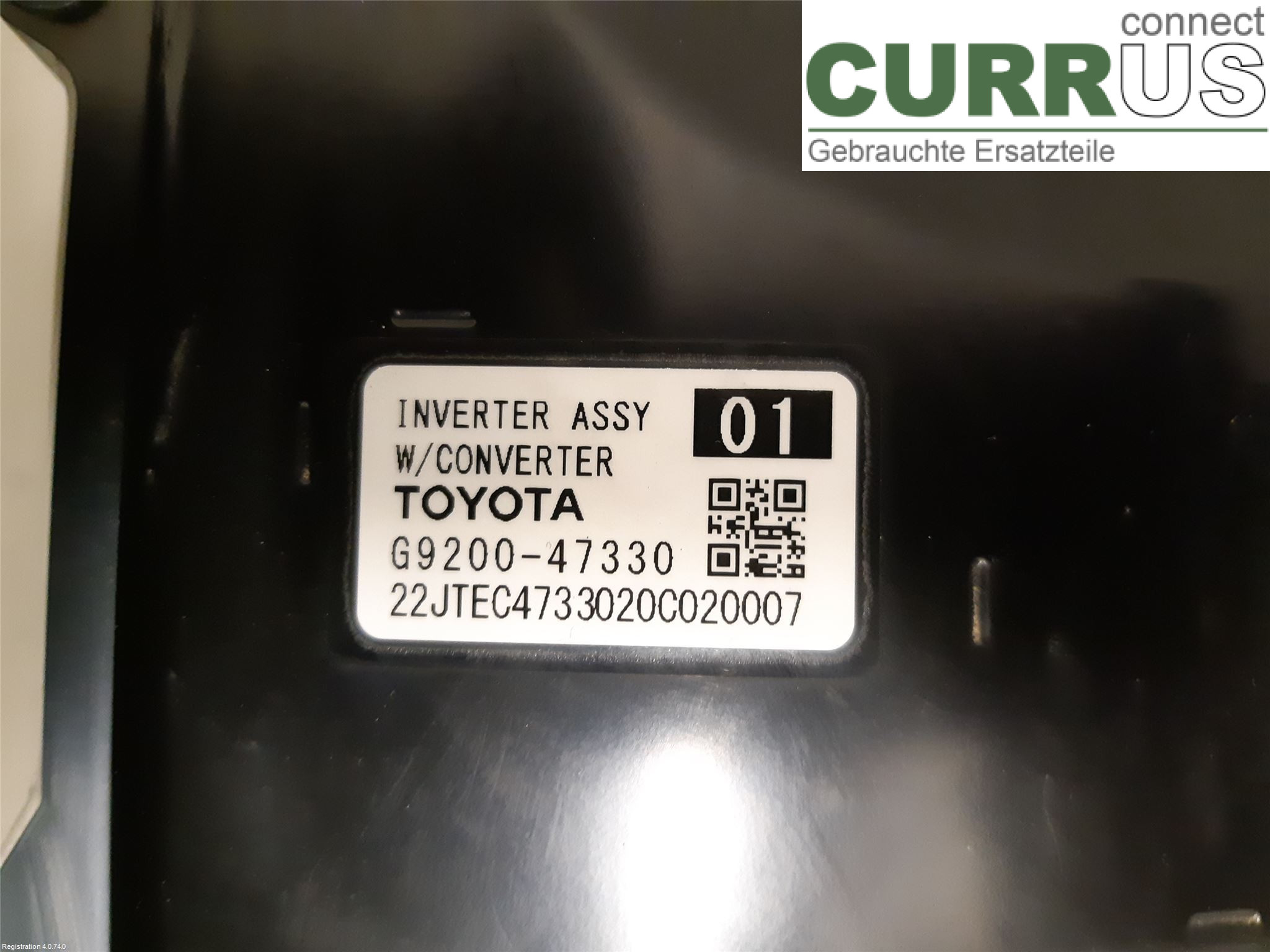TOYOTA COROLLA 19- Umrichter / Inverter - elektrisch G9200-49135 2ZR-FXE