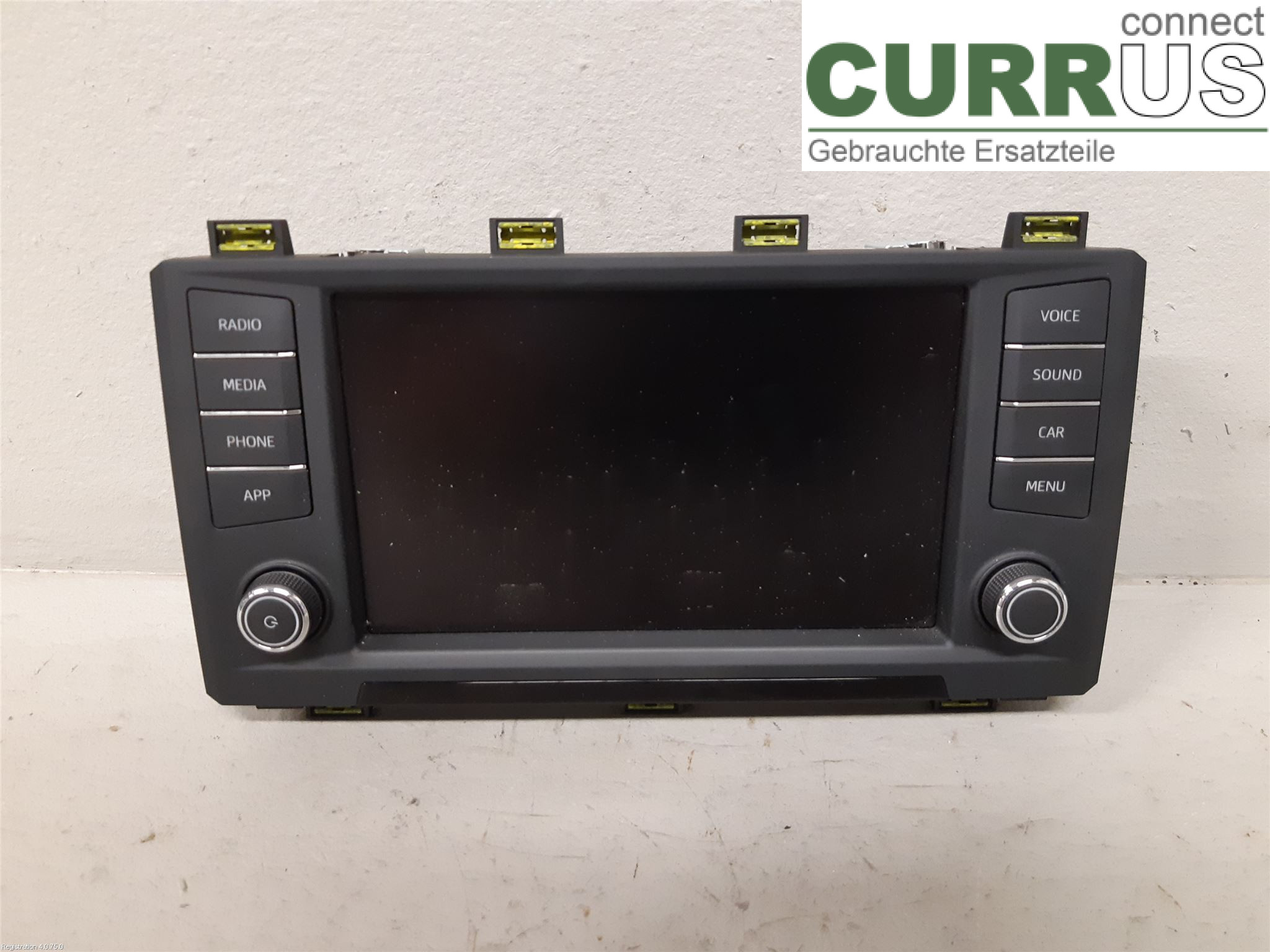 SEAT ATECA  16- Radio CD / Multimedia panel 575919606A DFFA