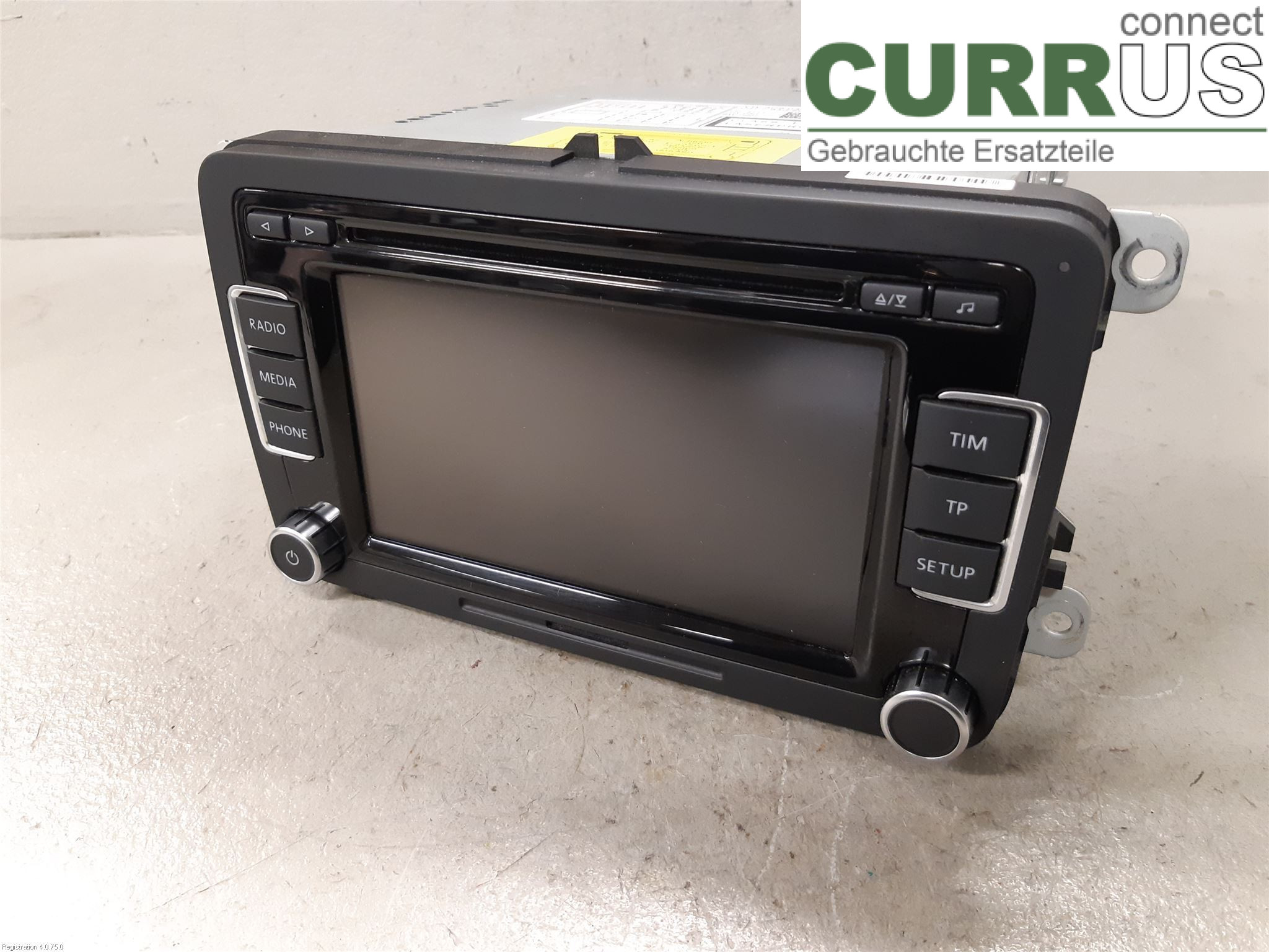 VW PASSAT  11-14 Radio-CD-/Multimedia-Panel 3C8 057 195 F CFGB