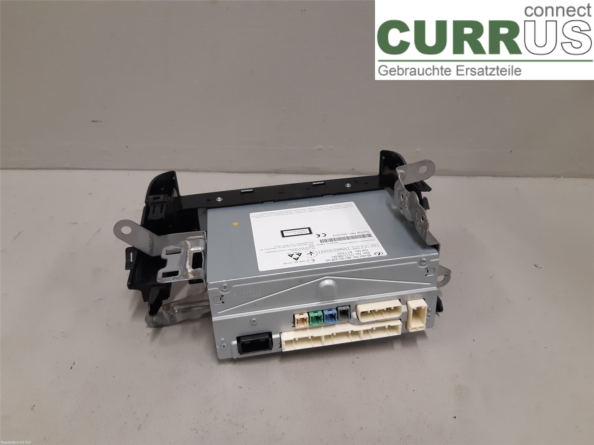 LEXUS ES 250/300/330 Radio CD / Multimedia panel 8614033F50 A25A-FXS