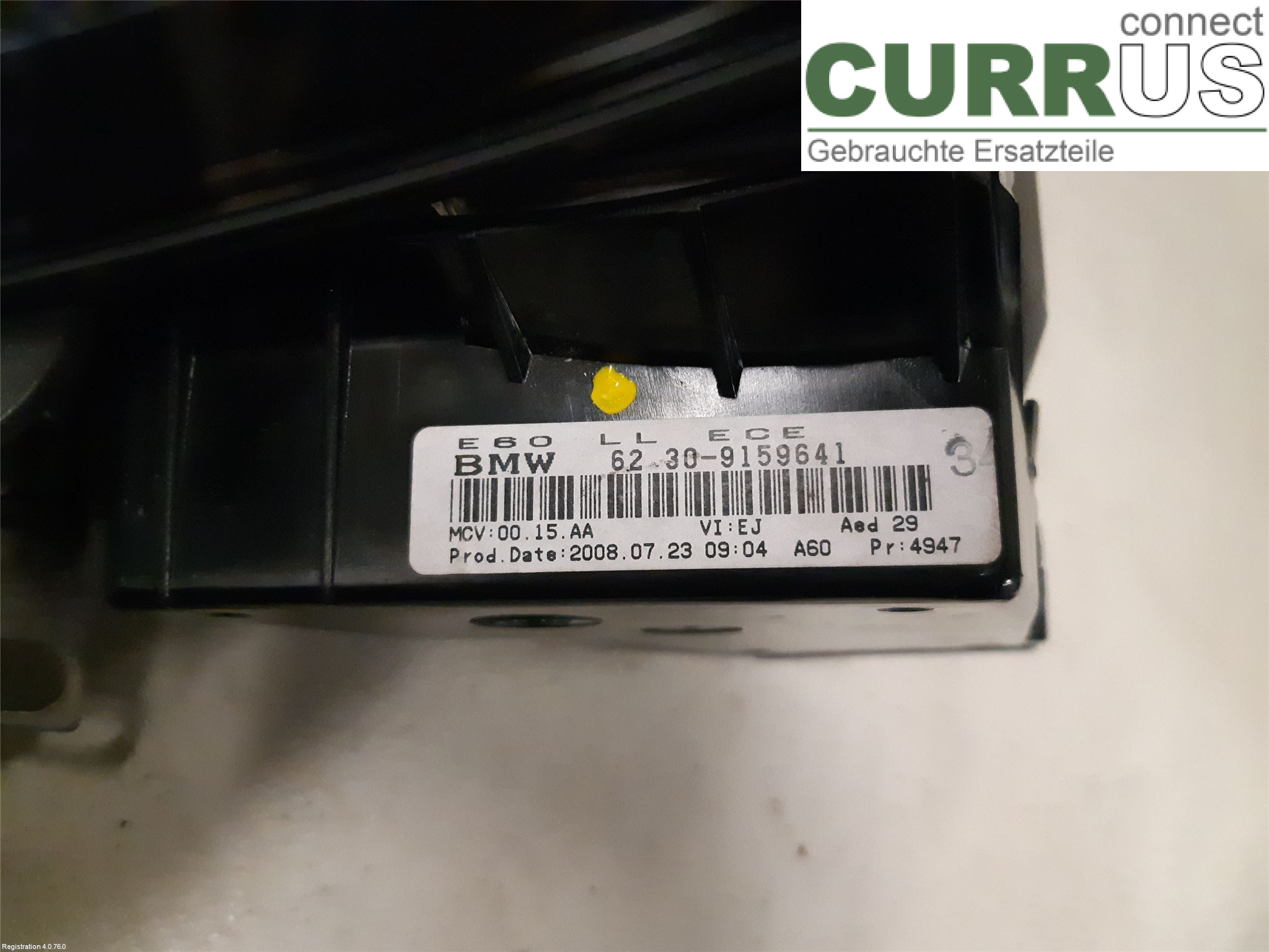BMW 5 E60/61 Sed/Tou 02-10 car-part-types.display 62 30 9 190 871 M57-TU2D30
