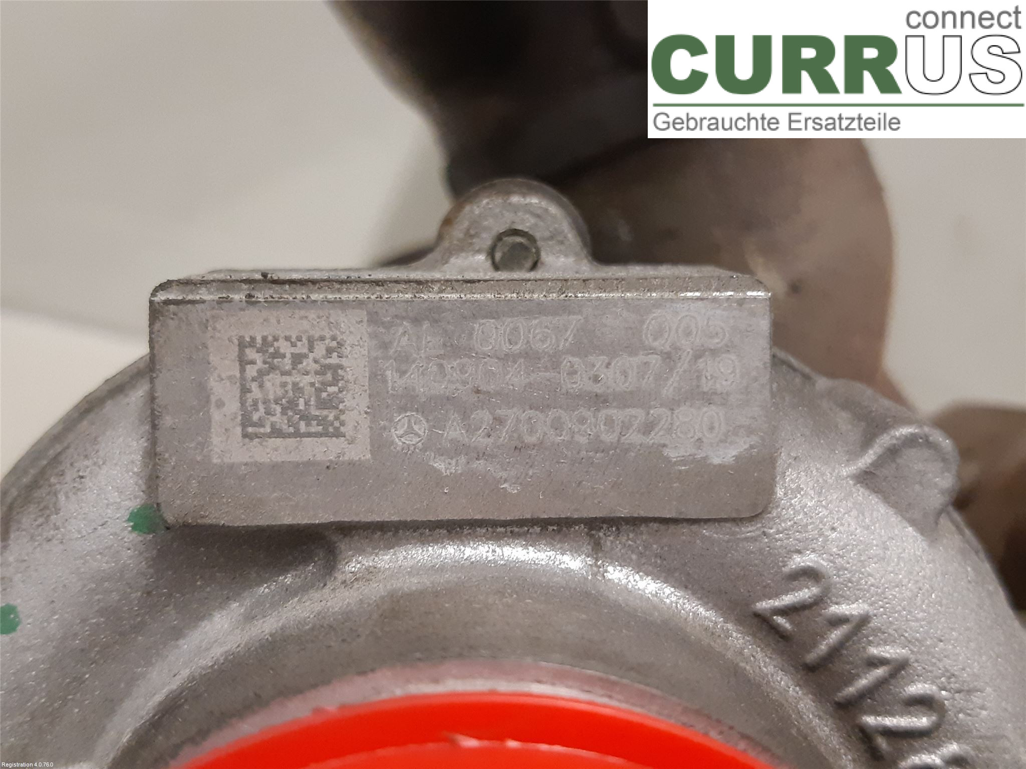 MB B-KLASS (W246/W242)  12-19 Turboladdare A2700902780 M270.920