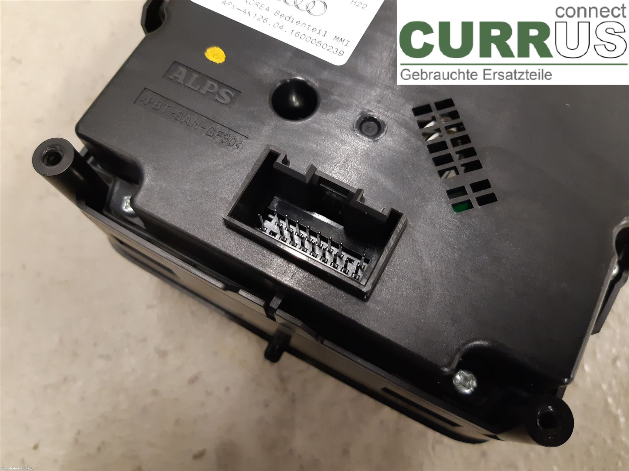 AUDI A4/S4  B9 16-19 Radio CD / Multimedia panel 8W0919614N CSWB