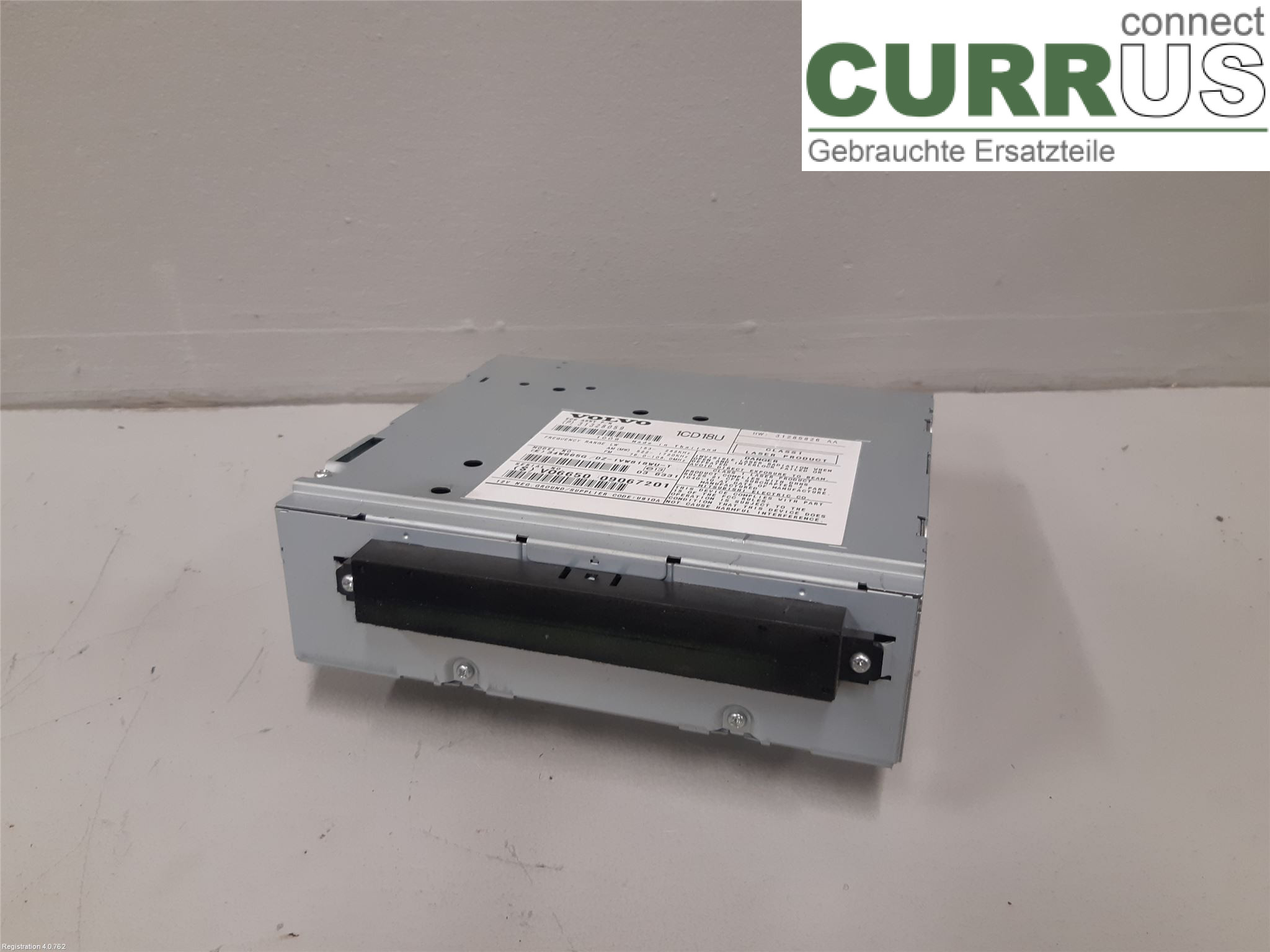 VOLVO S40      08-12 Radio CD / Multimedia panel 36050926 D4162T