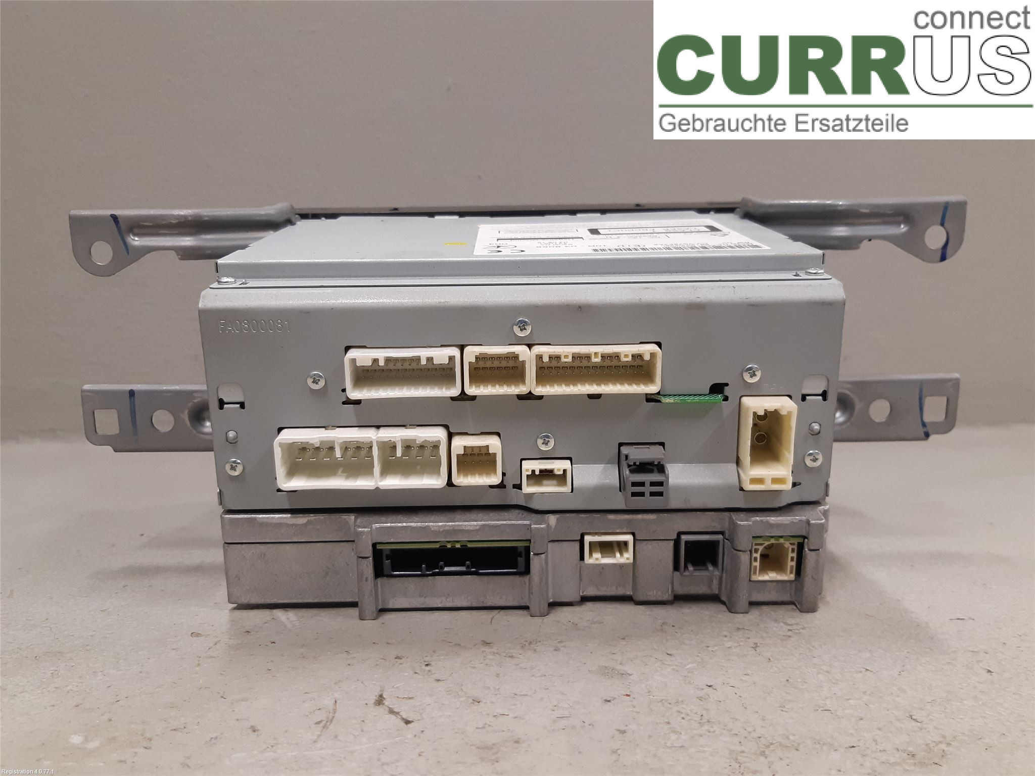 TOYOTA AURIS      13-19 Radio CD / multimediepanel 86140-02380 2ZR-FXE