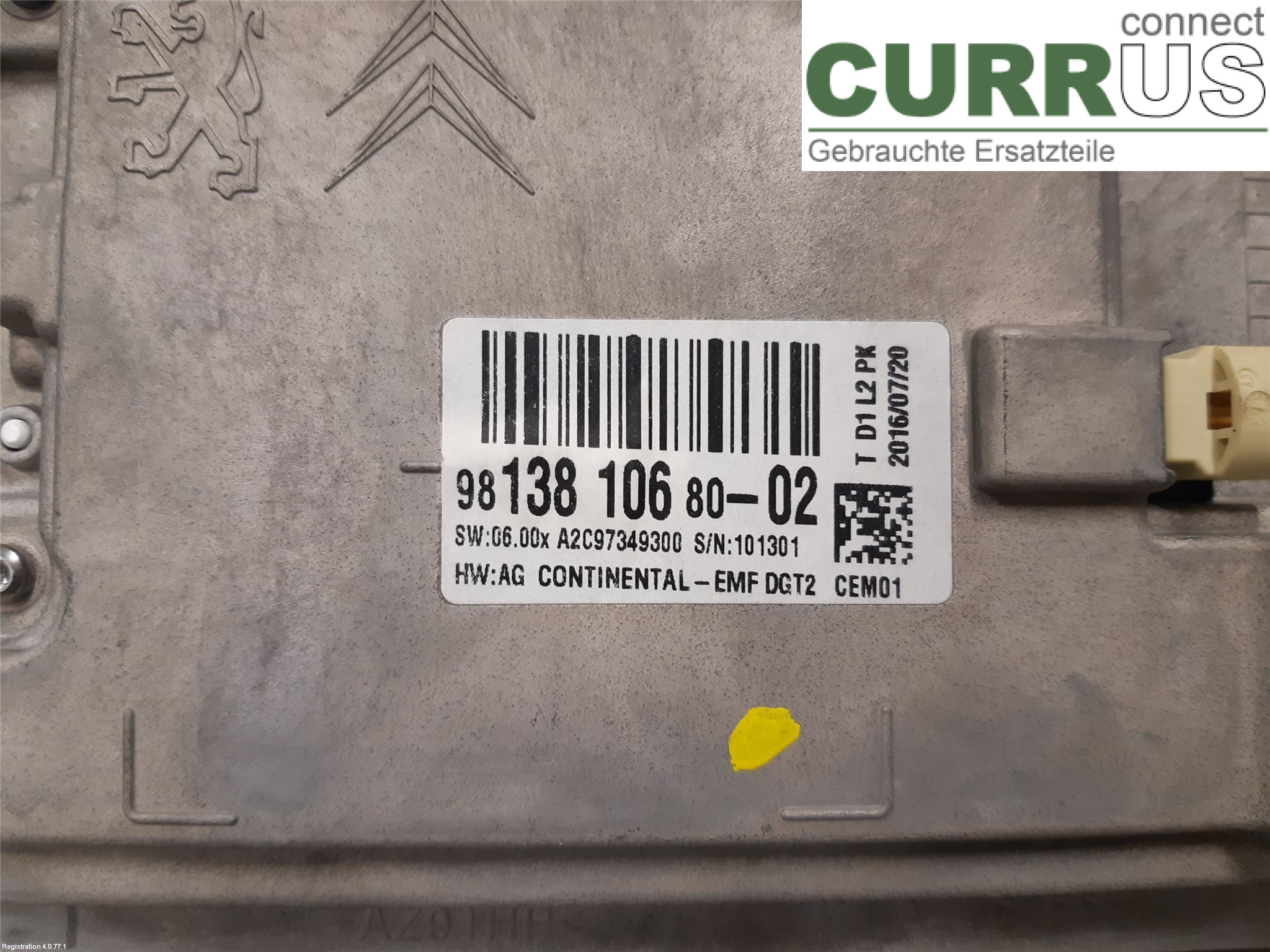 CITROEN C4 II  11-18 car-part-types.display 9813810680 BHZ