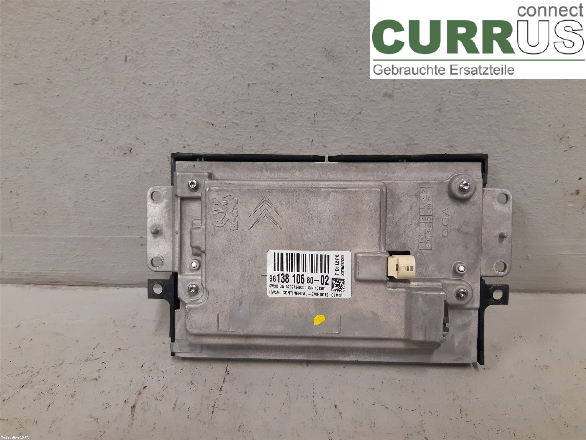 CITROEN C4 II  11-18 car-part-types.display 9813810680 BHZ