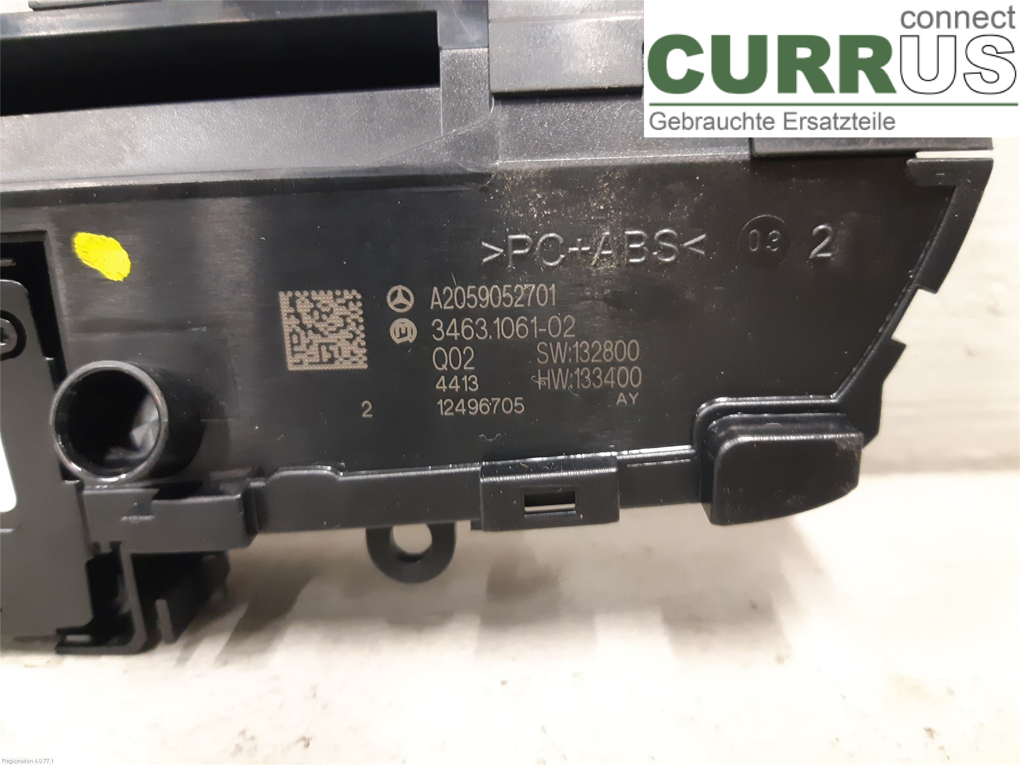 MB C-KLASS (W205)  14- Radio CD /Multimediapanel A2059052701 OM651.921