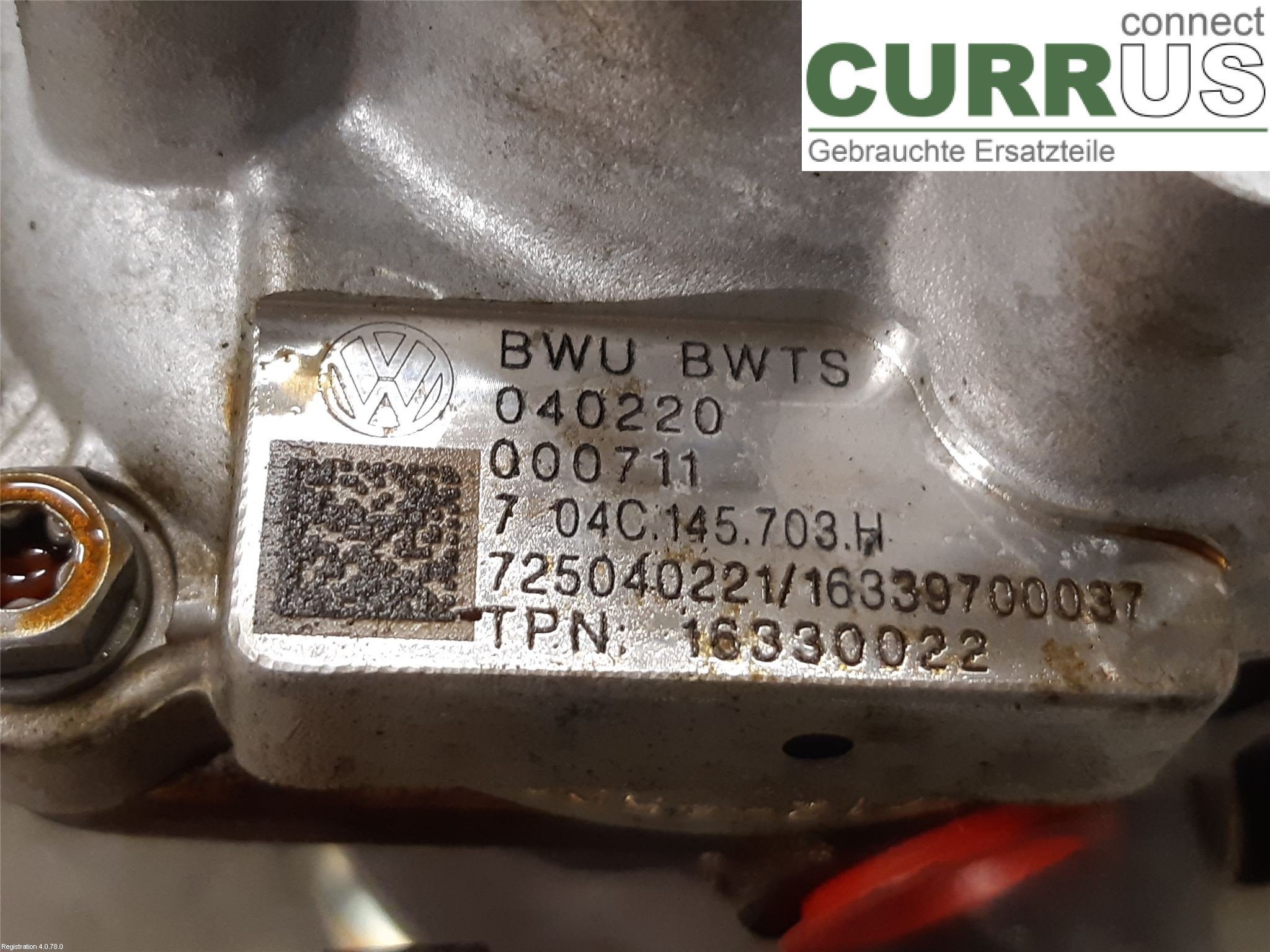 SKODA OCTAVIA  13-20 Turbolader 04C145703H DKRF