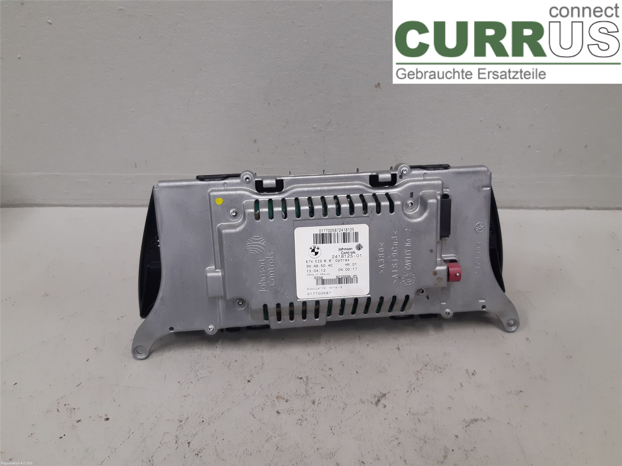 BMW X5 E70    07-13 car-part-types.display 65509289580 N57-D30C