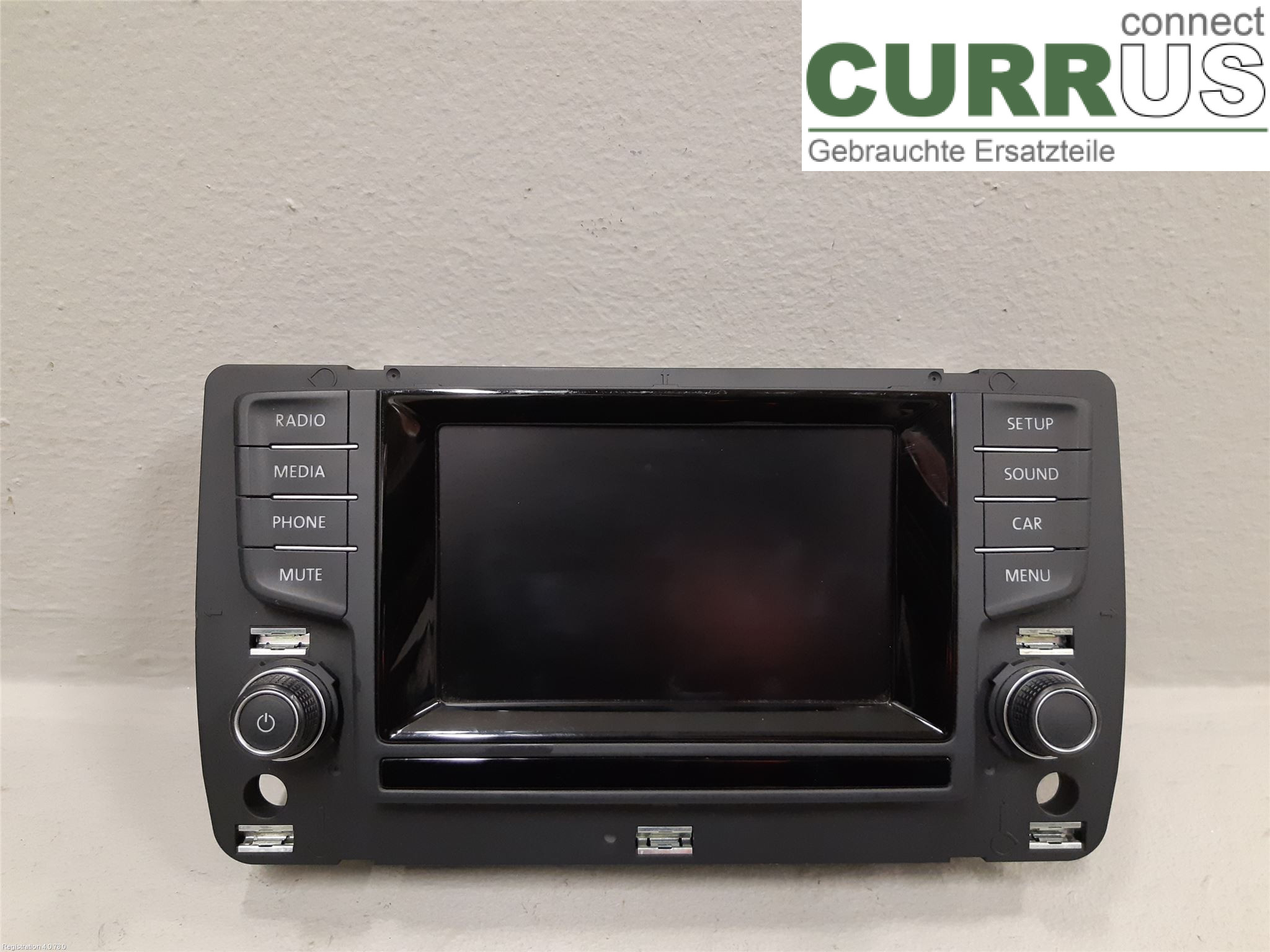 VW GOLF / E-GOLF VII 13-20 Radio-CD-/Multimedia-Panel 5G0919605 CPVA
