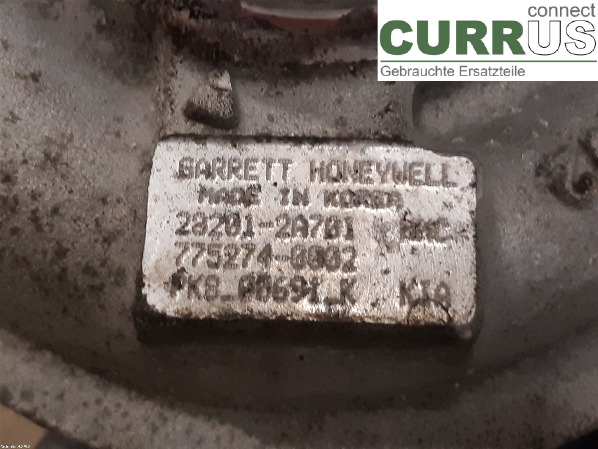KIA CEED  12-18 Turbo charger 28201 2A701 D4FB