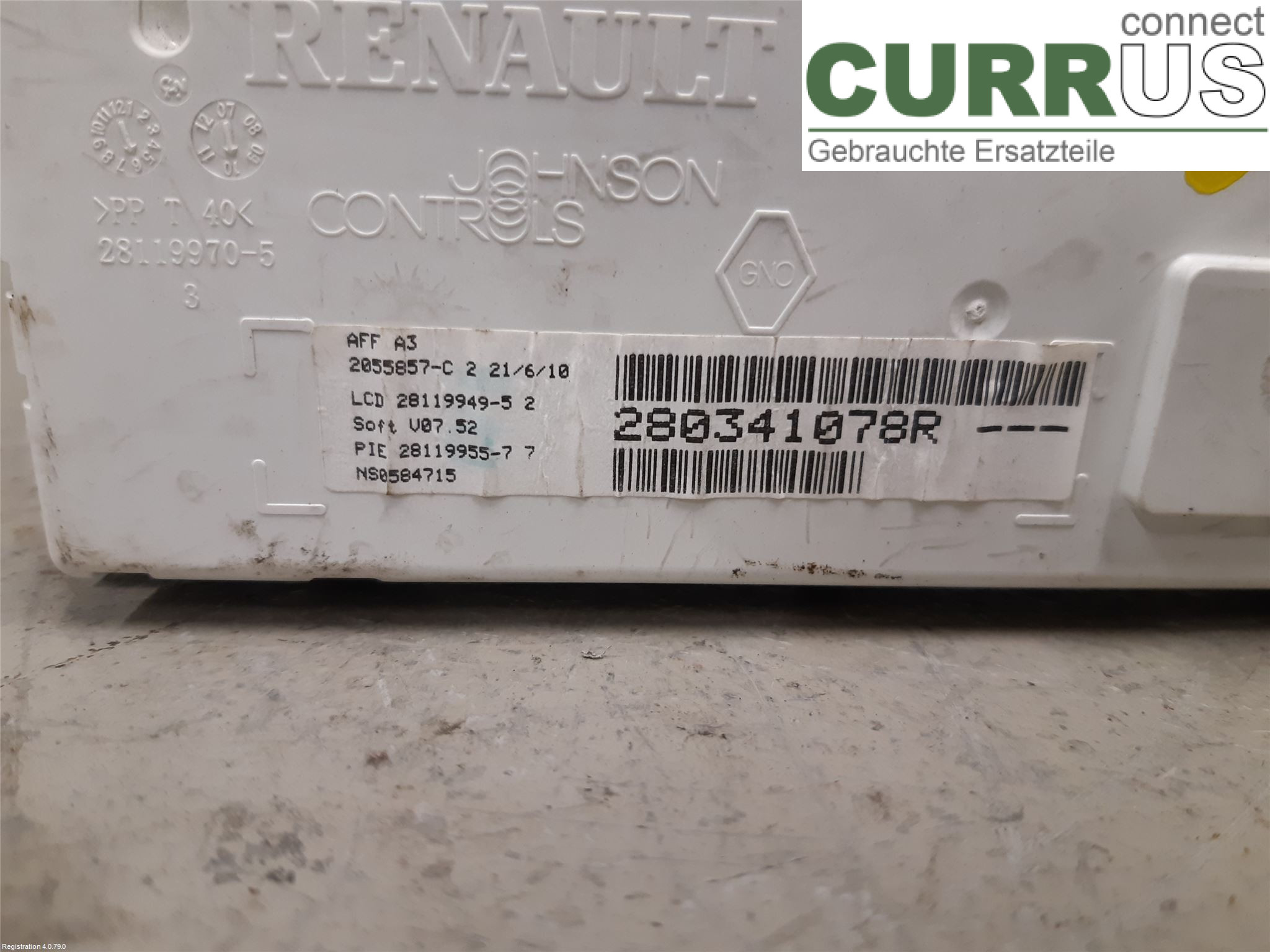 RENAULT TRAFIC   02-14 car-part-types.display 280341078R M9R-780