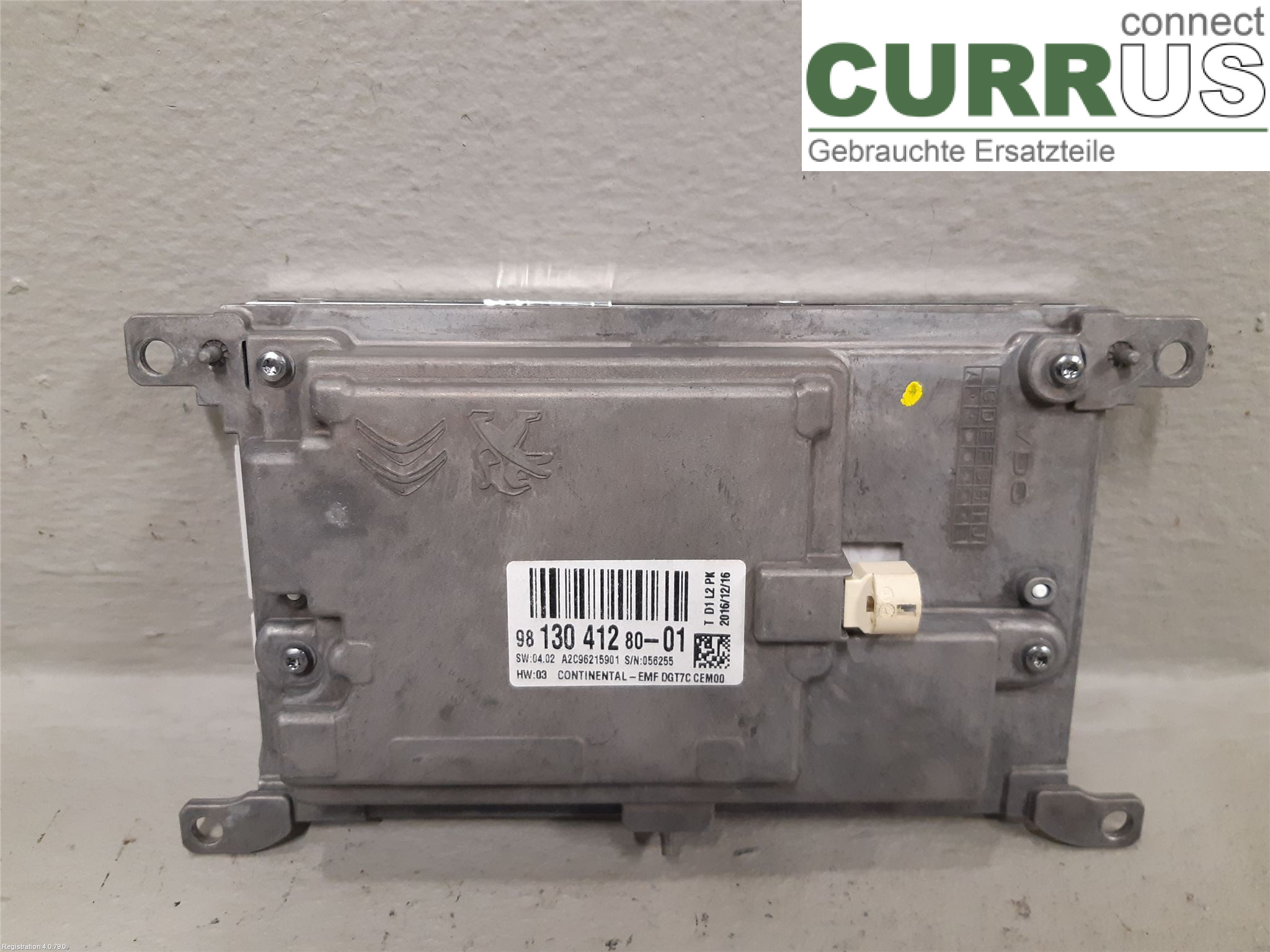 PEUGEOT EXPERT  17- Radio CD / Multimedia panel 98 250 316 80 AHH