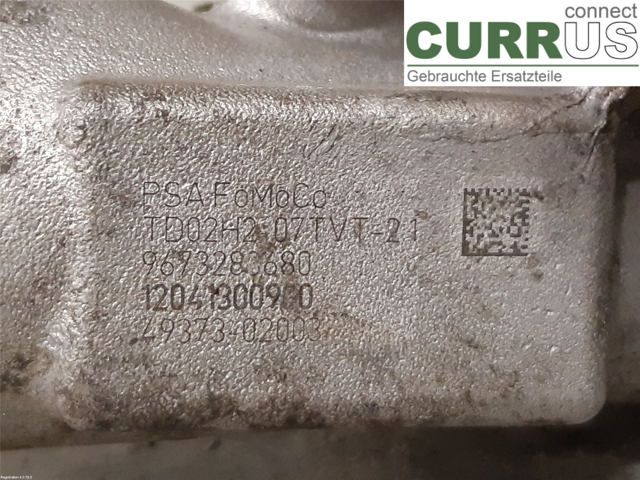 PEUGEOT PARTNER   08-15 Turbo charger 0375 Q9 9HF