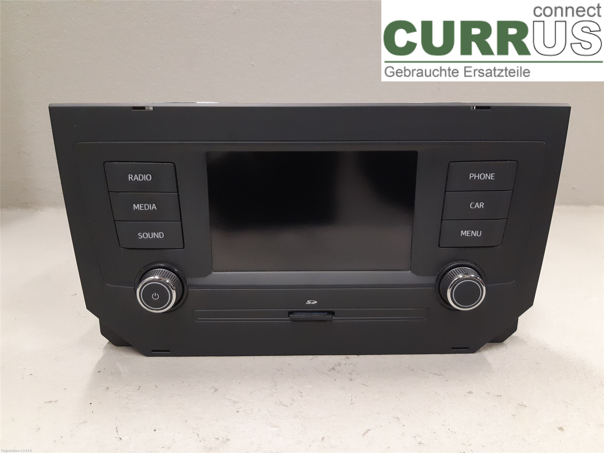 SEAT IBIZA V  17-20 Radio-CD-/Multimedia-Panel 6F0 035 871    2ZZ CHZL