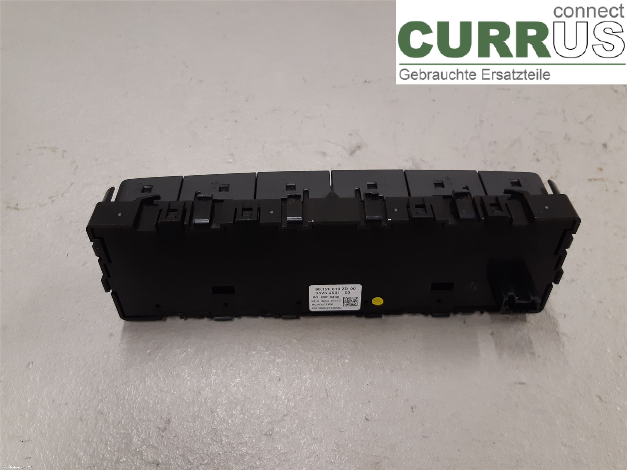 PEUGEOT EXPERT  17- Radio CD / Multimedia panel 98120819ZD AHK