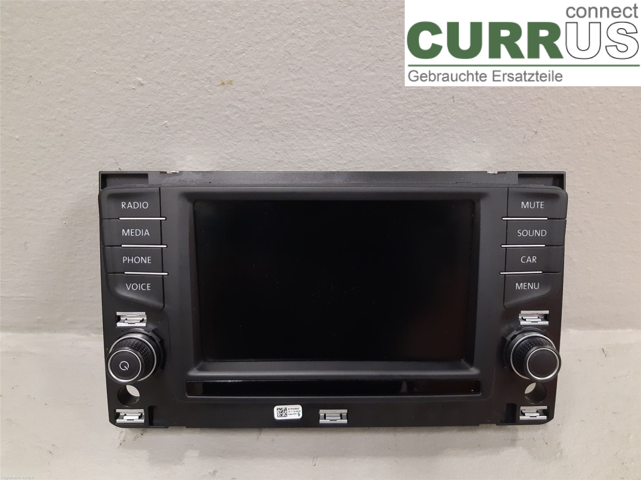 VW GOLF / E-GOLF VII   13-20 Radio CD / Multimedia panel 3G0 919 605 B CZDA