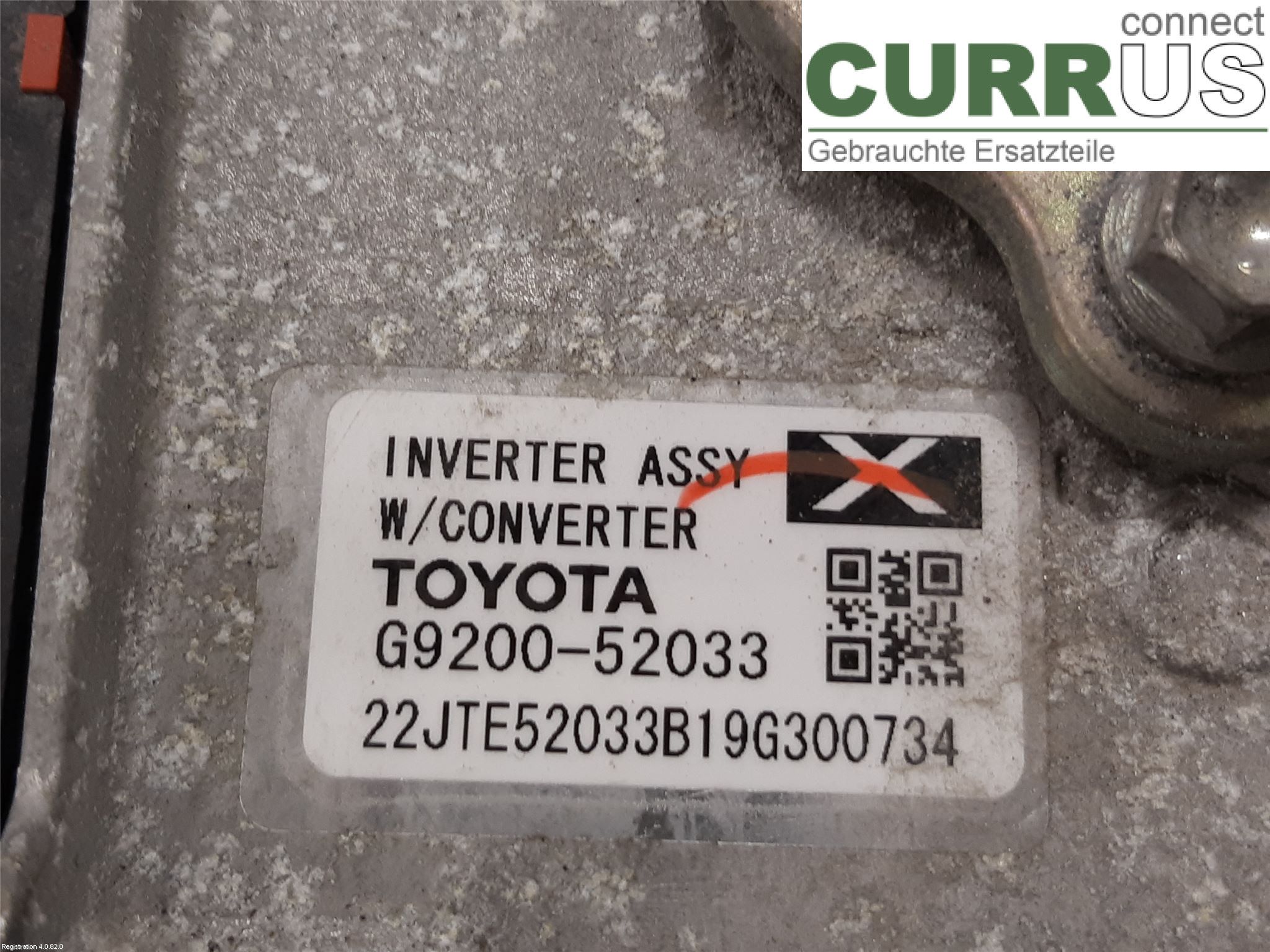 TOYOTA YARIS  15-20 Converter / inverter - electric G9200-59047 1NZ-FXE